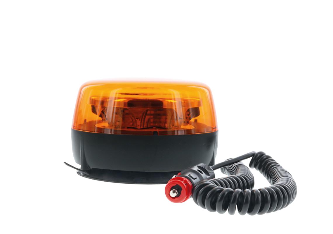 ATLAS LED Beacon magnetic pole mounting rotating light amber